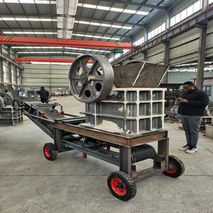 Concasseur à mâchoires mobile Hengtong, prix usine, moteur AC, faible coût d'entretien, idéal pour l'extraction d'or, de minerai, de pierre de rivière et de sable - Product Image 6