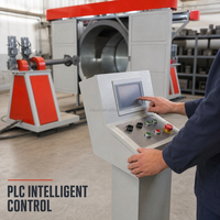 Machine de rotomoulage à double poste pour produits en plastique creux rotomoulés