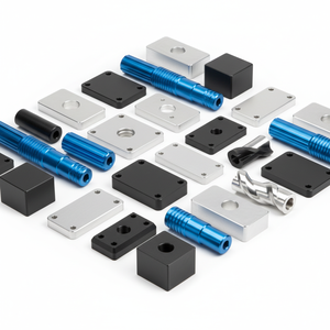 Fabrication de pièces en aluminium CNC en gros pour les fabricants, fabrication de pièces de précision de qualité aérospatiale anodisées pour les équipements industriels - Product Image 1
