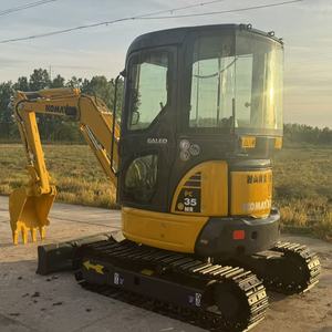 Excavadora Usada Komatsu PC35 de 3.5 Toneladas, Modelo 2024, con Pocas Horas de Uso, Diseño de Giro Cero, Ideal para Construcción en Espacios Reducidos - Product Image 2