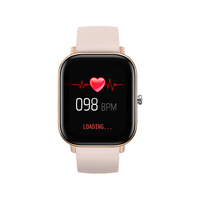 Reloj Inteligente P8 con Correa Deportiva para Hombre y Mujer, Monitor de Ritmo Cardíaco, Monitor de Sueño, Reloj Inteligente con Rastreador para Teléfono