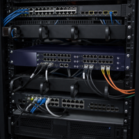 Passerelle VoIP Shanglu IAD600-96FXS 96 ports FXS haute densité SIP analogique avec fibre SFP et 4 ports Gigabit GE pour hôtels/campus