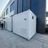 Maison conteneur mobile pliable de 20 pieds avec structure en acier, style ferme, amovible