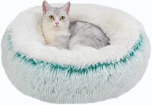 Extra Large Outdoor Designer Small Dog <b>Bed</b> <b>Canopy</b> Manufacture Waterproof Fluffy Memory Foan Donut Polyester Ultra Soft - Product Image 3