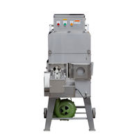 Dezoton RVS maïs dorsmachine met transportband 2,2kW 220V 380V voor de diepvriesvoedingsindustrie