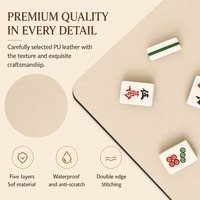Créez votre propre tapis de mahjong, housse de table personnalisée avec photo, texte, logo, surface de jeu en néoprène épais pour les jeux en famille