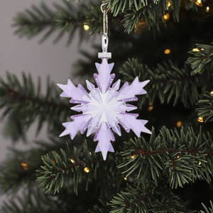 Neues Design K9 Kristall Schneeflocke für Weihnachts schmuck hängende Dekoration - Product Image 3