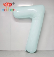 Ballons Chiffres Géants Personnalisés Colorés 2027 de 78 Pouces en Nylon PA+PE 2m Laminé pour Décorations de Fêtes, Nouvel An, Anniversaire, Hélium