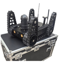 Protection incendie antidéflagrante intelligente AO-FB01 sur le lieu de l'accident Robot de recherche et de sauvetage contre les tremblements de terre
