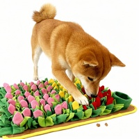 Tapis de désodorisation interactif pour chats et chiens, jouet doux pour la recherche de nourriture et l'entraînement en intérieur