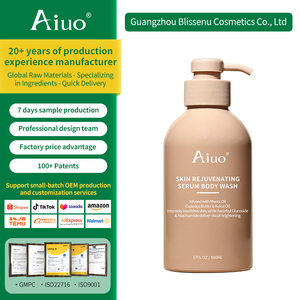Natural Organic Rejuvenating Serum Body Wash Monoi Oil Cupuacu Butter Deep Hydrating Moisturizing Whitening Shower Gel