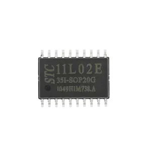 STC11L02E-35I-SOP20G Chip Pengontrol Mikro STC 11L02E Asli