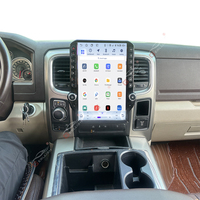 Radio para Auto Android de 14.5 Pulgadas con GPS y Amplificador de Pantalla Táctil para Dodge RAM 1500 3500 2012-2018 Reproductor Estéreo Multimedia Integrado