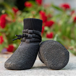 मछली की राजकुमारी पालतू जूते लोच टिकाउ पहनने के प्रतिरोध विरोधी पर्ची वाटरप्रूफ खेल समायोज्य कुत्ते जूते - Product Image 2