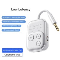 Transceptor de Audio Bluetooth con Chip Qualcomm, AptX y AptX-LL, Conexión Simultánea a 2 Dispositivos para Avión