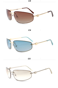 カスタムプリントブランドユニセックスメーカー2026デザイナー有名ブランドカスタムロゴブランドファッション高級サングラス女性男性 - Product Image 4