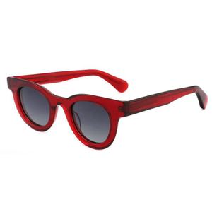 Nuevas Gafas <span class=keywords><strong>De</strong></span> <span class=keywords><strong>Sol</strong></span> polarizadas redondas Retro con montura <span class=keywords><strong>De</strong></span> acetato, Gafas <span class=keywords><strong>De</strong></span> <span class=keywords><strong>Sol</strong></span> <span class=keywords><strong>De</strong></span> lujo <span class=keywords><strong>De</strong></span> Marca Mujer, amarillo, rojo, azul, varias <span class=keywords><strong>lentes</strong></span> TAC - Product Image 5