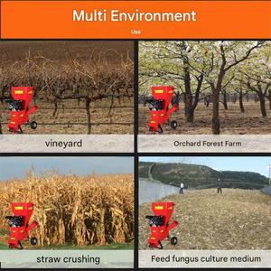 <span class=keywords><strong>Broyeur</strong></span> de branches à démarrage électrique, 18 CV, à essence, robuste, pour travaux d'arboriculture et d'aménagement paysager - Product Image 3