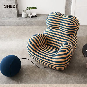 SHEZI personnalisé maman embrassant chaise décontractée concepteur Cair créatif paresseux inclinable Chir en forme d'embrasser balle Char chaise à bulles - Product Image 4