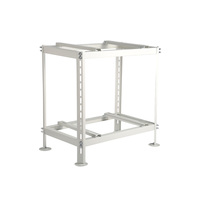 Support de climatiseur vertical en acier inoxydable 304/201 découpé au laser pour unités extérieures de fabrication de tôle personnalisées