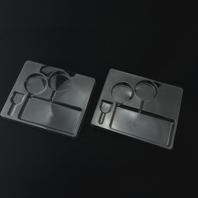 Custom Earphone Packaging Box with Clear PET Plastic Blister Insert Tray for Retail Display