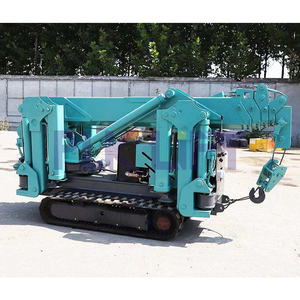 3ton 5ton Telescopic Diesel lipat Crawler Spider <span class=keywords><strong>Crane</strong></span> - Product Image 5