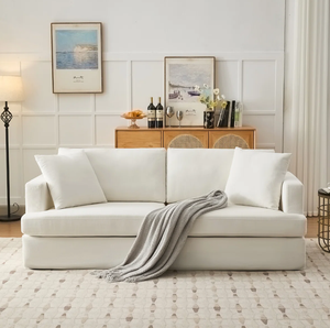 Canapé sur mesure en gros d'usine, sans assemblage requis, avec coussins pour salon, appartement, villa, hôtel, bureau - Product Image 1