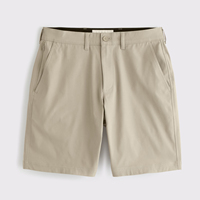 Nouvelle arrivage de shorts de golf extensibles en polyester vierge pour hommes en gros shorts de golf décontractés avec poches