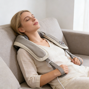 Kabelloser Fernbedienungs-Heizmassagegerät für Tiefengewebe mit Verstellbaren Gurten - Tragbare Schmerzlinderung für Büro und Zuhause - Product Image 5