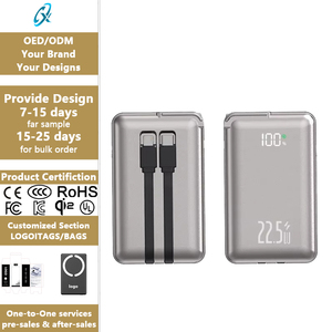 Producto <span class=keywords><strong>de</strong></span> Tendencia 2026, Banco <span class=keywords><strong>de</strong></span> Energía <span class=keywords><strong>de</strong></span> 10000mAh, Cargador <span class=keywords><strong>de</strong></span> Pared AC PD <span class=keywords><strong>de</strong></span> 22.5W, Cables Integrados, Cargador Portátil <span class=keywords><strong>de</strong></span> Emergencia para Viajes - Product Image 1
