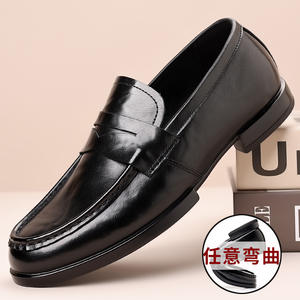 <span class=keywords><strong>Anax</strong></span> formale 38-44 a due strati in pelle bovina EVA in gomma abito nero senza leasing moda da uomo formale da sposa scarpe in pelle da uomo - Product Image 2