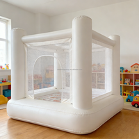 Jumper PVC Mini Tumble bouncing tanpa kabel senyap rumah melompat kastil Bouncer semua dalam satu untuk anak-anak