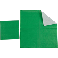 Serviettes en papier Airlaid jetables 2 plis, effet lin, pliage de poche, impression personnalisée du logo et de la taille, prix fabricant