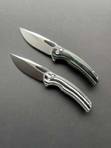 Coltello Pieghevole da Sopravvivenza Outdoor EDC - Lama D2, Manico G10 Lavorato CNC, Meccanismo di Blocco a Pulsante, Coltello Bowie e da Combattimento, DIY OEM - Product Image 6