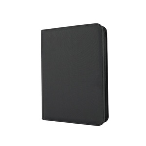 Manufacturer Customize High Quality PU Material 9 Pockets Trading Card Binder for Cards Storage Display - Product Image 1