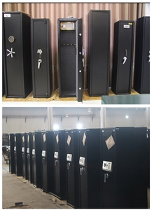 China Manufacturer Wholesale Modern Home Biometric Digital Gun Safe Cabinet High <b>Security</b> Steel Safe - Product Image 4