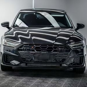 Parrilla Delantera de Alta Calidad para <span class=keywords><strong>Audi</strong></span> <span class=keywords><strong>A7</strong></span> C8, Actualización a S7 para los Modelos 2019, 2020, 2021, 2022, <span class=keywords><strong>2023</strong></span> y 2024 - Product Image 4