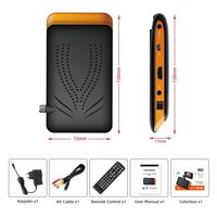 Receptor Digital DVB-S2 Personalizable, Decodificador de TV HD DVB-T2