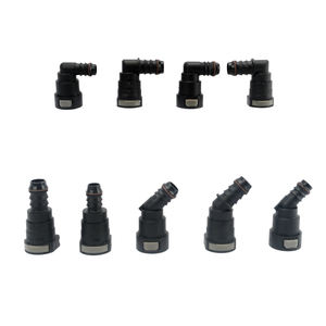 Conector de Manguera de Combustible de Plástico de Acción Rápida para Bomba de Codo, Material Plástico para Sistema de Combustible Automotriz, Resistente al Envejecimiento - Product Image 1