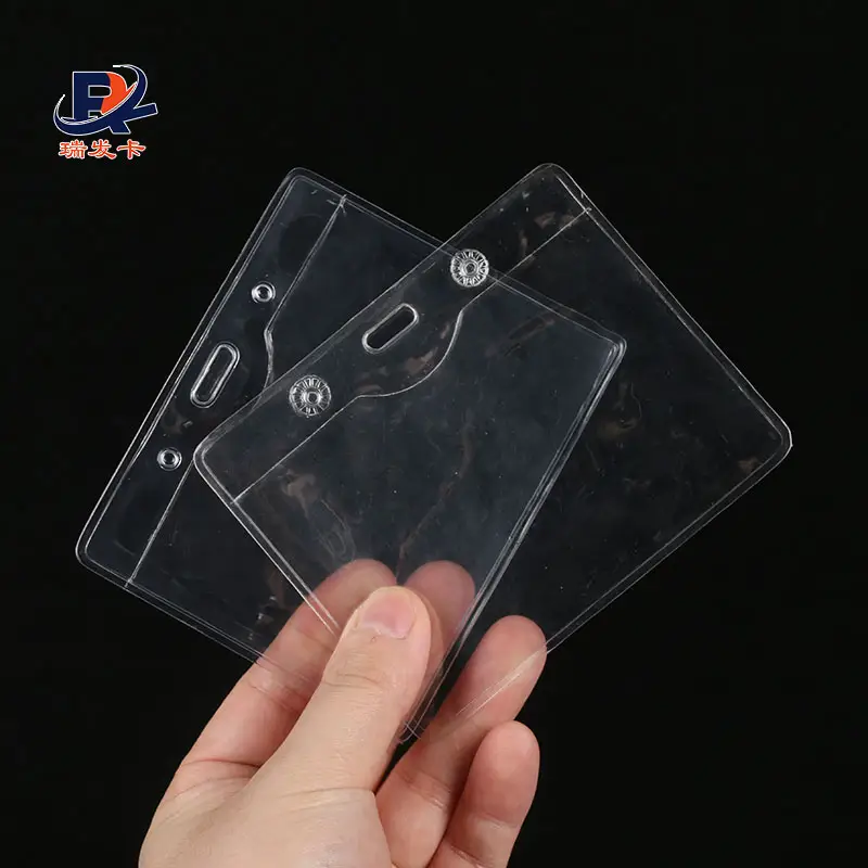 Shenzhen Wholesale CR80 Custom Trading Card Sleeves Available Silicone Business Card Soft PVC Card Case