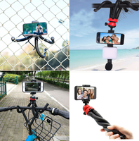 Kit Vlogger Vidéo en Promotion : Microphone, Lumière d'Appoint LED, Trépied de Table, Télécommande, Caméra, Microphone Vidéo pour Smartphone