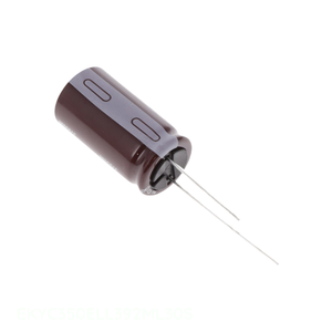 Condensador de Canal de Fabricante 3900 uF EKYC350ELL392ML30S de Orificio Pasante, Aluminio, 3900UF 20% 35V RADIAL - Product Image 1