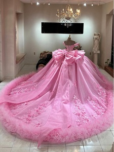 Mumuleo gaun merah muda untuk mode Quinceanera 2026 Sweet16 Mis Quince Xv gaun Vestido De Gala Vestidos De 15 - Product Image 3