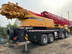 Factory Standard Maintained Sany 90ton Hydraulic Lifting <b>Crane</b>, Dependable <b>crane</b> truck used - Product Image 3
