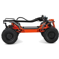 Quad électrique tout-terrain 60V 4000W à 4 roues pliables, scooter de mobilité avec certification CE, directement de l'usine