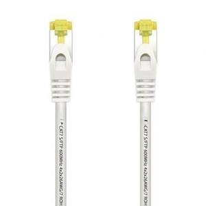 Cable de Red RJ45 SFTP Cat. 7, 2m, blanco, velocidad, resistencia a interferencias, ideal para redes domésticas y profesionales. - Product Image 1