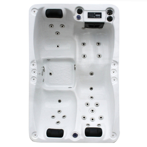 Modern yeni tasarım masaj spa açık 3 kişi için hotadult bağlantısız akrilik küvet yetişkin - Product Image 6