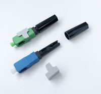 Conector rápido de fibra óptica de montaje rápido FTTH SC APC SC UPC