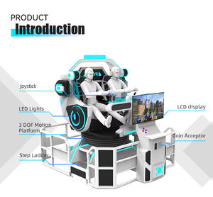 3 DOFダイナミックプラットフォームバーチャルリアリティジェットコースターシミュレーターVr 360回転2saets Vr <span class=keywords><strong>Motion</strong></span> 9d Vrシネマ - Product Image 3