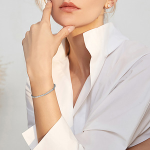 Bracciali a Catena Bizantina Piatta in Argento Sterling 925 Femmes 2.5 mm R.GEM. Gioielli da Uomo Placcati in Oro Stile Italiano, Vendita Calda - Product Image 2